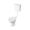 Armitage Shanks Sandringham 21 Low Level Toilet Pack, Push Button Cistern -Bathroom Promotion armitage shanks e876101 s351001 s406001