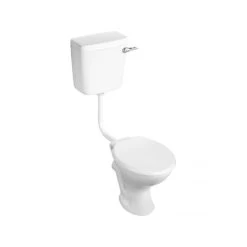 Armitage Shanks Sandringham 21 Low Level Toilet Pack, Bottom Inlet Cistern