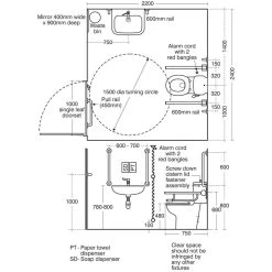 Armitage Shanks Contour 21+ Peninsular Close Coupled Doc M Pack Blue -Bathroom Promotion armitage shanks s0682li 4