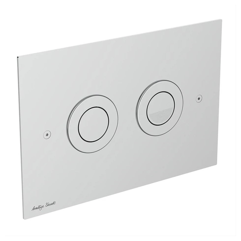 Armitage Shanks Septa Pro P1 Pneumatic Metal Flushplate S0775 3 Armitage Shanks Septa Pro P1 Pneumatic Metal Flushplate S0775