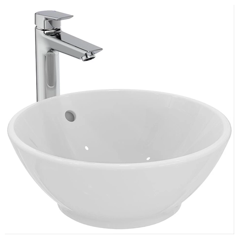 Armitage Shanks Edit R 38cm Vessel Washbasin S0788 3 Armitage Shanks Edit R 38cm Vessel Washbasin S0788