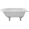 Bayswater 1500mm Single Ended Freestanding Shower Bath -Bathroom Promotion bayswater bayb112