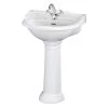 Bayswater Porchester 600mm 1 Tap Hole Basin -Bathroom Promotion bayswater bayc101