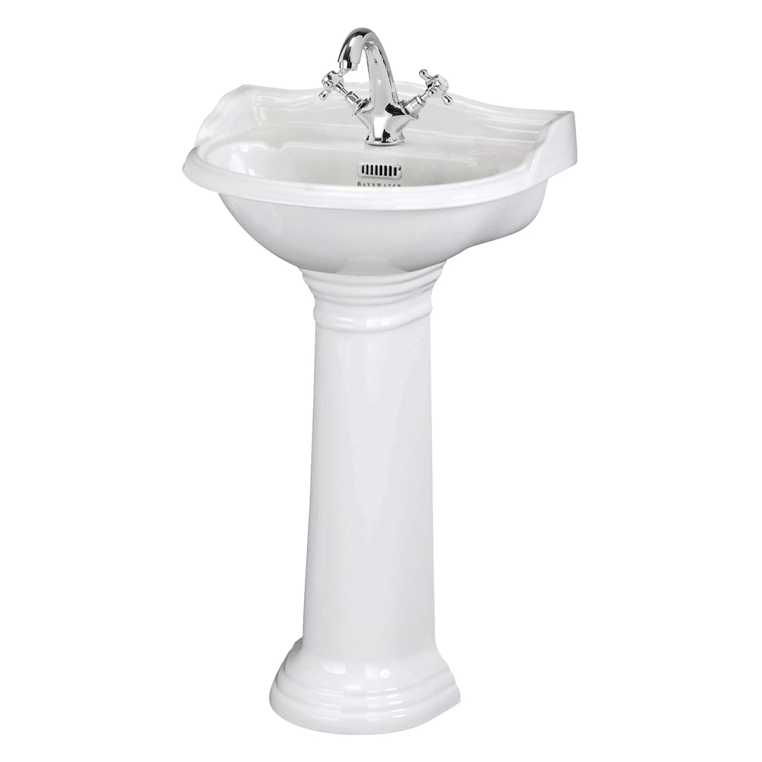 Bayswater Porchester 500mm 1 Tap Hole Basin 3 Bayswater Porchester 500mm 1 Tap Hole Basin