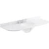 Bayswater White 1200mm Single Bowl 3 Tap Hole Curved Marble Top 1 Bayswater White 1200mm Single Bowl 3 Tap Hole Curved Marble Top -Bathroom Promotion bayswater bayc243