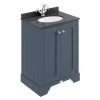 Bayswater Stiffkey Blue 600mm 2 Door Basin Cabinet