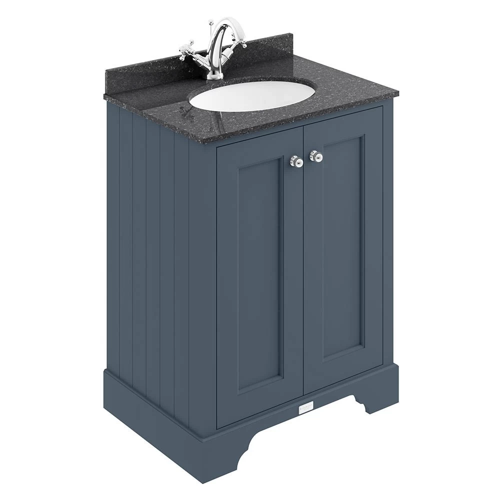 Bayswater Stiffkey Blue 600mm 2 Door Basin Cabinet 3 Bayswater Stiffkey Blue 600mm 2 Door Basin Cabinet