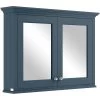 Bayswater 1050mm Mirror Wall Cabinet Stiffkey Blue -Bathroom Promotion bayswater bayf132