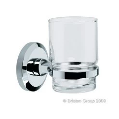 Bristan Solo Toothbrush & Tumbler Holder