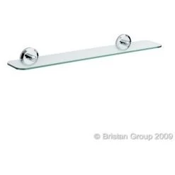 Bristan Solo Glass Shelf