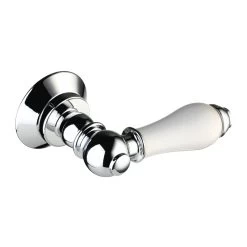 Bristan Cistern Lever 3 Chrome With White Components