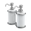 Burlington Double Soap Dispenser Chrome