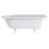 Burlington Hampton 170cm Shower Bath With White Feet, Right 1 Burlington Hampton 170cm Shower Bath With White Feet, Right -Bathroom Promotion burlington e14 l2w
