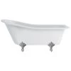 Burlington Harewood Slipper Bath With Standard Feet -Bathroom Promotion burlington e1 e11chr