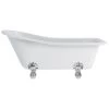 Burlington Harewood Slipper Bath With Luxury Feet -Bathroom Promotion burlington e1 l1c