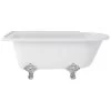 Burlington Hampton 150cm Left Handed Showering Bath -Bathroom Promotion burlington e20 e11chr