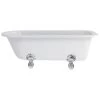 Burlington Blenheim Single Ended Bath With Luxury Feet 1 Burlington Blenheim Single Ended Bath With Luxury Feet -Bathroom Promotion burlington e2 l1c