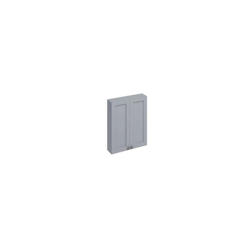 Burlington 60cm Double Door Wall Unit Grey 3 Burlington 60cm Double Door Wall Unit Grey