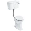 Burlington Regal Low Level Toilet, 52cm Lever Cistern 1 Burlington Regal Low Level Toilet, 52cm Lever Cistern -Bathroom Promotion burlington p16 c1 t31chr