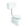 Burlington S Trap Low Level Toilet With 52cm Lever Cistern -Bathroom Promotion burlington p19 c1 t31chr