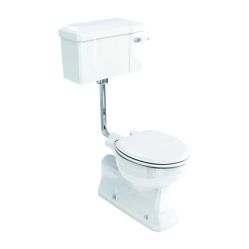 Burlington S Trap Low Level Toilet With 52cm Lever Cistern 3 Burlington S Trap Low Level Toilet With 52cm Lever Cistern