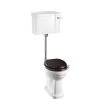 Burlington Standard Low Level Toilet With 52cm Lever Cistern -Bathroom Promotion burlington p2 c1 t31chr