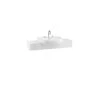 Burlington Riviera 58cm 2 Tap Hole Semi Inset Basin -Bathroom Promotion burlington riv52th