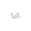 Burlington Riviera 45cm 2 Taphole Cloakroom Basin