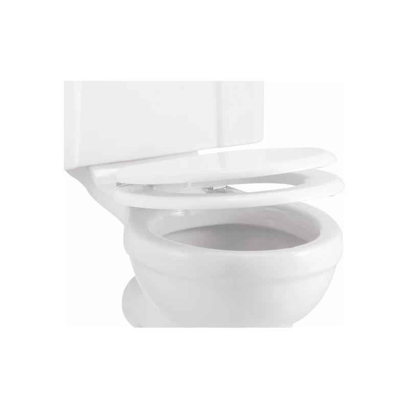 Burlington Soft Close Toilet Seat Gloss White Seat 3 Burlington Soft Close Toilet Seat Gloss White Seat