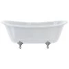 Burlington Bateau Double Ended 170cm Bath With Standard Feet -Bathroom Promotion burlington t10f e11chr