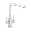 Carron Phoenix Rosolina L-Spout Kitchen Sink Mixer Tap Chrome -Bathroom Promotion carron phoenix 1150605455