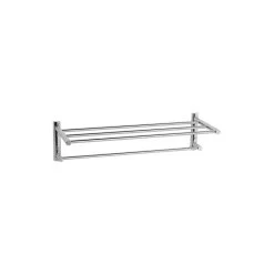 Cifial Straight Double Towel Rail 610mm Chrome