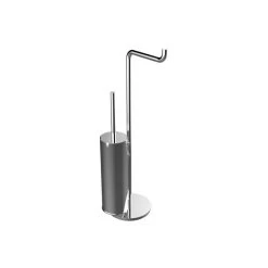 Cifial TH400 Toilet Brush & Roll Holder Chrome