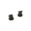 Cifial Black Deck Bath Valves Pair