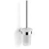 Essentials Urban Toilet Brush & Holder With Glass & Brush -Bathroom Promotion essential ea28025