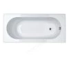 Essential Kingston Rectangular Bath 1700x750mm 0 Tap Holes White -Bathroom Promotion essential eb503