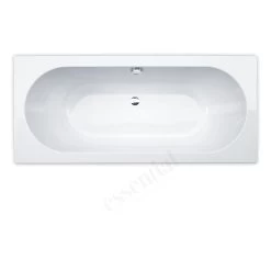 Essential Richmond Rectangular Bath 1700x750mm 0 Tap Holes White