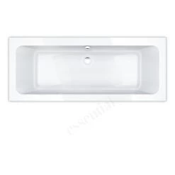 Essential Islington Rectangular Bath 1700x700mm 0 Tap Holes