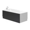 Essential Maine 1800mm Front Bath Panel Graphite Grey -Bathroom Promotion essential ef809gg