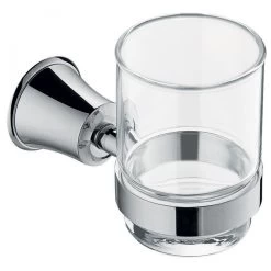 Flova Liberty Single Glass Tumbler Chrome