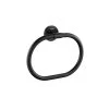 Flova Coco Towel Ring Matt Black -Bathroom Promotion flova mb co8906 6