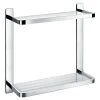 Flova Sofija Double Glass Shelf 325mm