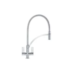 Franke Zelus Kitchen Sink Mixer With Pull Out Nozzle SilkSteel