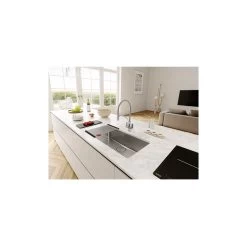 Franke Zelus Kitchen Sink Mixer With Pull Out Nozzle SilkSteel -Bathroom Promotion franke 1150567594 3