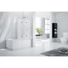 Frontline Aquaglass 6mm Tinted Glass 3 Fold Bath Screen RH -Bathroom Promotion frontline be611628r smoke