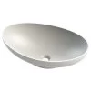 Frontline Aquanatural Queen Oval Stone Solid Surface Basin -Bathroom Promotion frontline biqqb