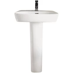 Frontline Aquaceramica Italia Cubix 600mm Basin 1 Tap Hole