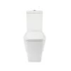 Frontline Cubix Flush-To-Wall Toilet With Soft-Close Seat -Bathroom Promotion frontline biqr3pan biqr3cist biqr3seat