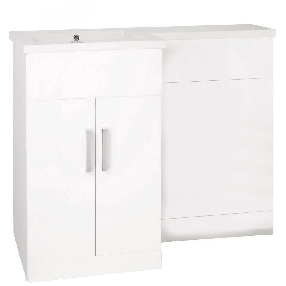Frontline Aquatrend Petite Gloss White WC Unit 3 Frontline Aquatrend Petite Gloss White WC Unit