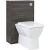 Frontline Aquatrend Petite Avola Grey WC Unit -Bathroom Promotion frontline cv29254 402
